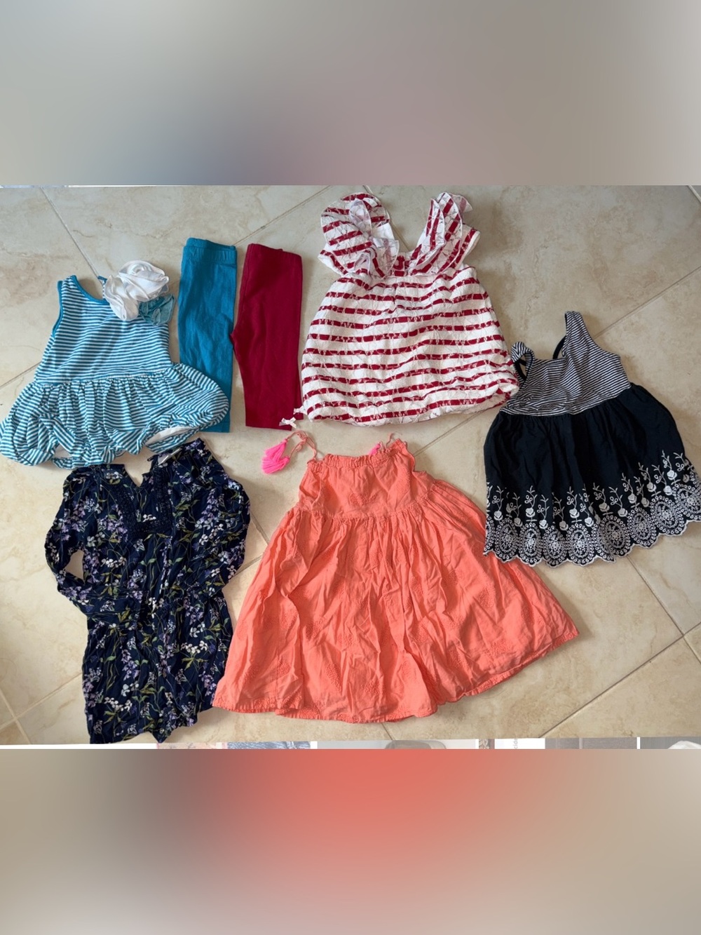 Toddler girls summer bundle 2t